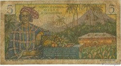 5 Francs Bougainville FRENCH EQUATORIAL AFRICA  1957 P.28 VG