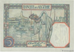 5 Francs ALGÉRIE  1929 P.077a SUP+