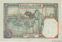 5 Francs ALGERIA  1933 P.077a XF+