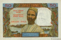 50 Francs - 10 Ariary MADAGASCAR  1969 P.061 SC+