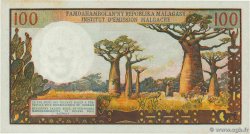 100 Francs - 20 Ariary MADAGASCAR  1966 P.057a UNC-