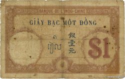 1 Piastre INDOCHINA  1927 P.048b RC