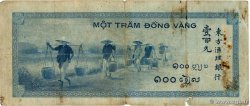 100 Piastres FRANZÖSISCHE-INDOCHINA  1945 P.078a SGE