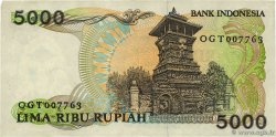 5000 Rupiah INDONESIA  1986 P.125a q.BB