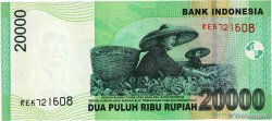 20000 Rupiah INDONESIEN  2009 P.144f fST+