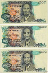 1000 Rupiah Lot INDONESIEN  1980 P.119