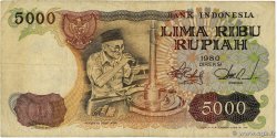 5000 Rupiah INDONESIEN  1980 P.120a