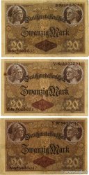 5 Mark Lot ALEMANIA  1914 P.047b BC