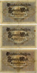 20 Mark Lot DEUTSCHLAND  1914 P.048b