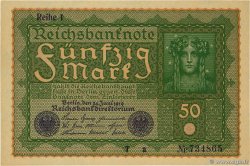 50 Mark ALLEMAGNE  1919 P.066