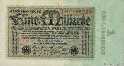 1 Milliard Mark ALLEMAGNE  1923 P.114 TTB