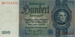 100 Reichsmark ALLEMAGNE  1935 P.183a