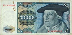 100 Deutsche Mark GERMAN FEDERAL REPUBLIC  1980 P.34d BC+