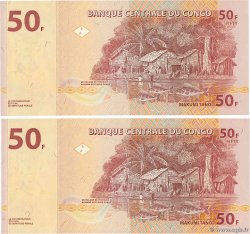 50 Francs Lot CONGO, DEMOCRATIQUE REPUBLIC  2007 P.097a UNC-