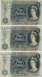 5 Pounds Lot ANGLETERRE  1963 P.375a