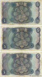 5 Pounds Lot ANGLETERRE  1963 P.375a TB