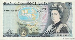 5 Pounds INGLATERRA  1988 P.378f MBC+