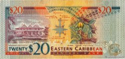 20 Dollars EAST CARIBBEAN STATES  1993 P.33d F