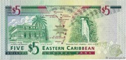 5 Dollars EAST CARIBBEAN STATES  1994 P.31d VF-