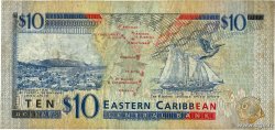 10 Dollars EAST CARIBBEAN STATES  1994 P.32d VG