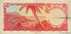 1 Dollar EAST CARIBBEAN STATES  1965 P.13g F+