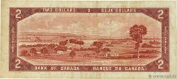 2 Dollars CANADA  1954 P.076b F