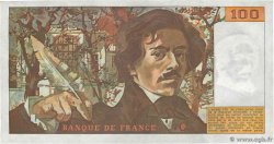 100 Francs DELACROIX modifié FRANCE  1984 F.69.08A SPL