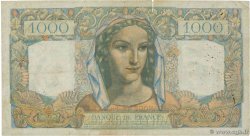 1000 Francs MINERVE ET HERCULE FRANCE  1945 F.41.06 VG