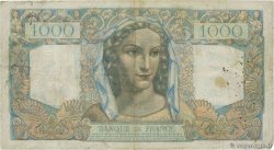 1000 Francs MINERVE ET HERCULE FRANCE  1945 F.41.08 B+