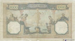 1000 Francs CÉRÈS ET MERCURE FRANCE  1927 F.37.01 B+