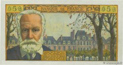 5 Nouveaux Francs VICTOR HUGO FRANCE  1959 F.56.02 SPL