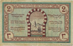 2 Francs TUNISIE  1943 P.56 TB+