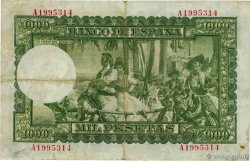 1000 Pesetas ESPAÑA  1951 P.143a BC+