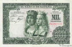1000 Pesetas ESPAGNE  1957 P.149 pr.SUP