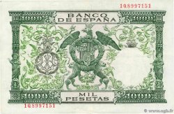 1000 Pesetas ESPAGNE  1957 P.149 pr.SUP