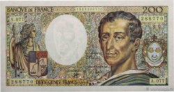 200 Francs MONTESQUIEU FRANCE  1990 F.70.10aA77 UNC