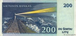 200 Litu LITHUANIA  1997 P.63 VF+