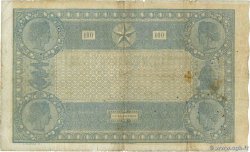 100 Francs type 1862 - Bleu à indices Noirs FRANCE  1869 F.A39.04 F-