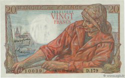 20 Francs PÊCHEUR FRANCE  1948 F.13.13 SUP+
