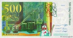 500 Francs PIERRE ET MARIE CURIE FRANCE  1995 F.76.02 SUP