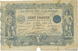 100 Francs ALGERIEN  1911 P.074