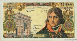 100 Nouveaux Francs BONAPARTE FRANCE  1959 F.59.04 VF+