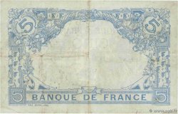 5 Francs BLEU FRANCIA  1914 F.02.22 BB