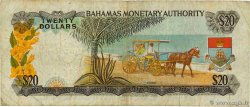 20 Dollars BAHAMAS  1968 P.31 BC