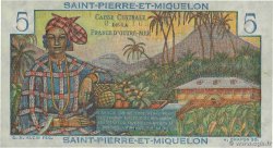 5 Francs Bougainville SAN PEDRO Y MIGUELóN  1946 P.22 SC+