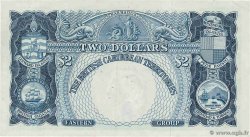 2 Dollars EAST CARIBBEAN STATES  1962 P.08c VF+