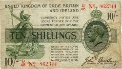 10 Shillings ENGLAND  1918 P.350b