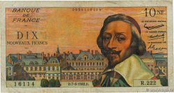 10 Nouveaux Francs RICHELIEU FRANCE  1962 F.57.19 B+