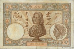 100 Piastres FRENCH INDOCHINA  1936 P.051d VF-