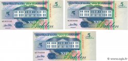 5 Gulden Lot SURINAM  1995 P.136b UNC